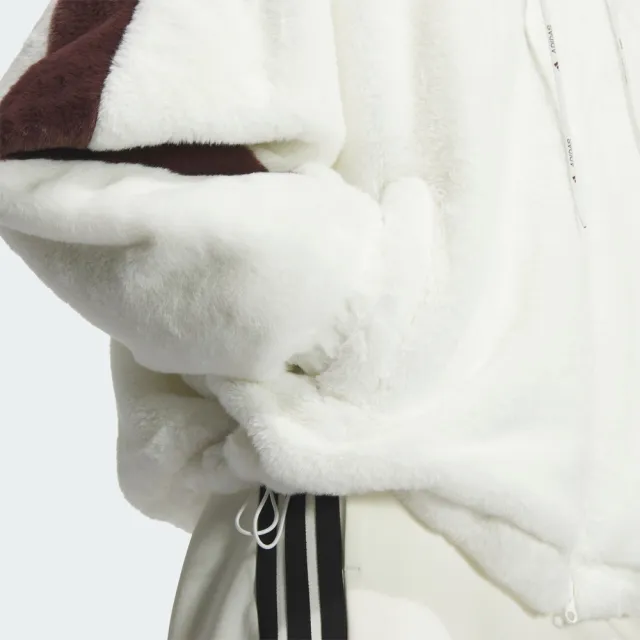 【adidas 愛迪達】Ms Warm Jkt2 女 立領外套 運動外套 休閒穿搭 米 棕 亞版(KC0079)
