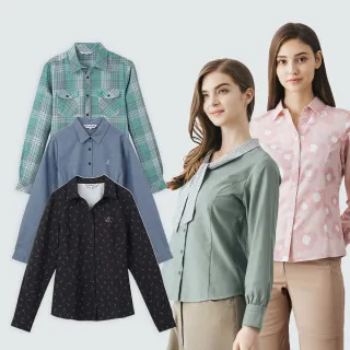 【TRAVELER 旅行者】多款男女款吸排襯衫｜232TR702.04.05.08.09.10.11(男女多款/保暖襯衫)