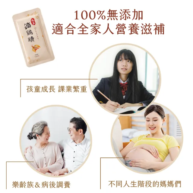 【娘家】常溫滴雞精 16入組50ml/入_四寶媽女神白家綺推薦(送禮首選/禮盒)