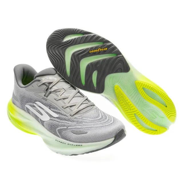 【SKECHERS】男鞋 競速跑鞋系列 慢跑鞋 SKX AERO SPARK(246200GYLM)