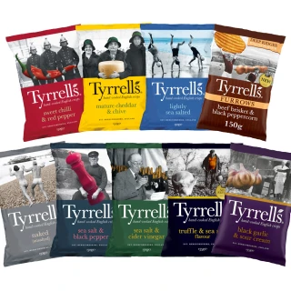 【Tyrrells】泰勒思英國洋芋片 無麩質(任選口味)