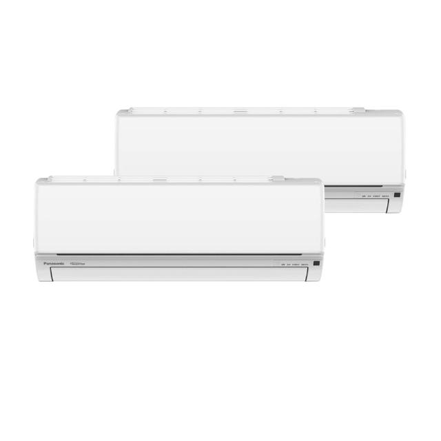 Panasonic 國際牌 CU-2J63BHA2 變頻冷暖氣機，採用 R32 環保冷媒，具備冷氣、暖氣、清淨、除溼功能，1級能效設計省電耐用。適用 1-6 坪空間，1 對 2 分離式配置，適合小坪數居家。家用全機 7 年保固（官網登入），壓縮機 10 年保固。配件包含保證書、說明書及遙控器 x2，舒適健康空氣一機搞定。
