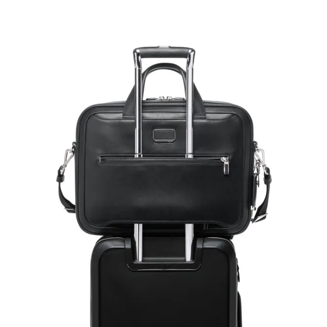 【TUMI】Arrive Barker Hannover 高端商務薄型皮革公事包