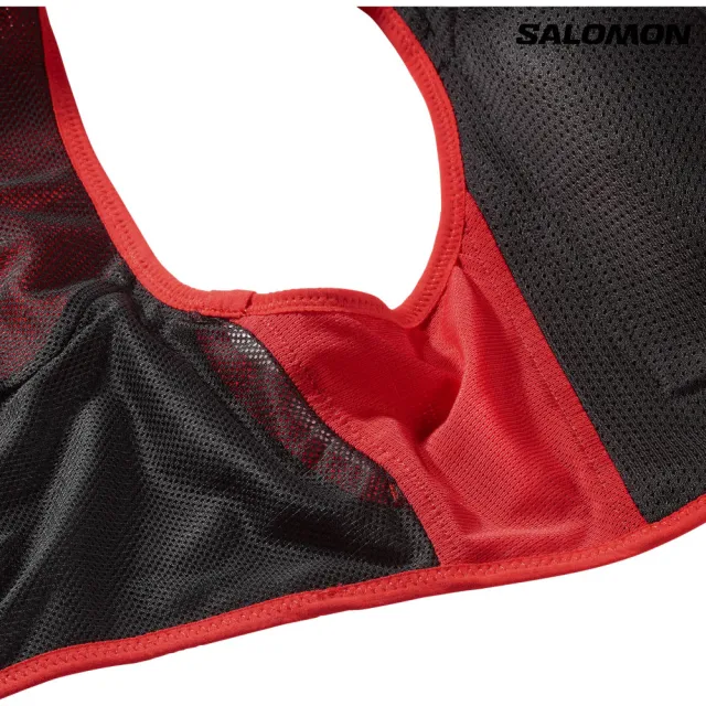 【salomon】SENSE PRO 6 水袋背包組 火焰紅/黑