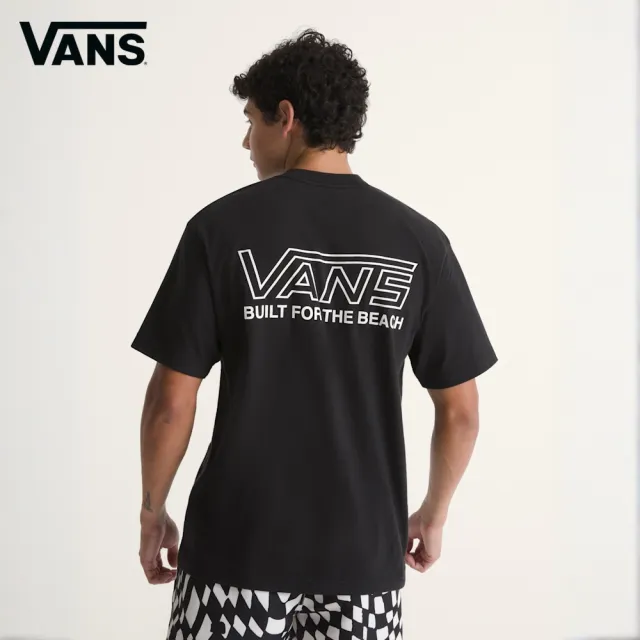 【VANS】官方旗艦 Buckled 黑色短袖T恤