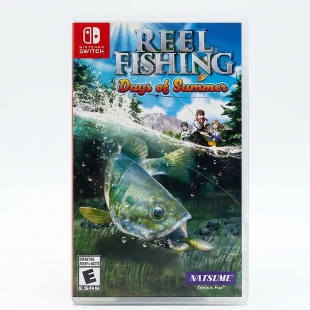 【Nintendo 任天堂】NS Switch 戶外釣魚:夏日時光 中英日文美版 Reel Fishing Days of Summer