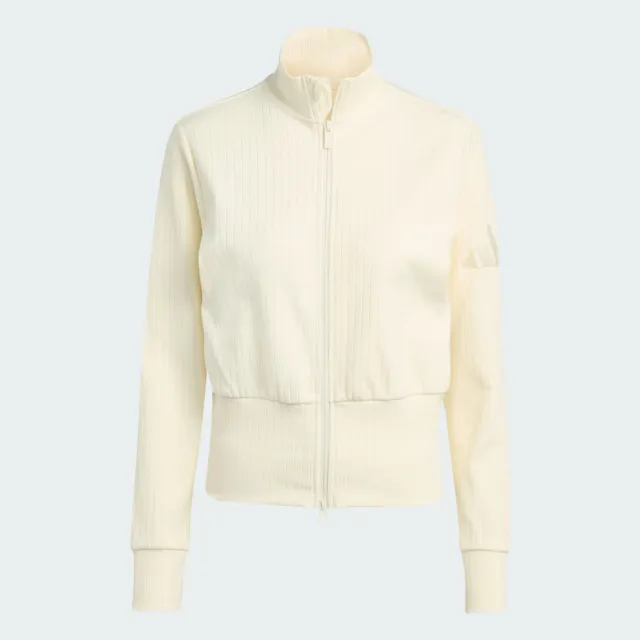 【adidas 愛迪達】W All Szn W Fz 女 立領外套 運動外套 休閒穿搭 米 亞版(JW7434)