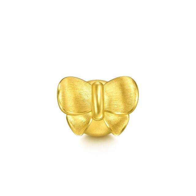 【點睛品】Charme Mini 蝴蝶結 黃金串珠