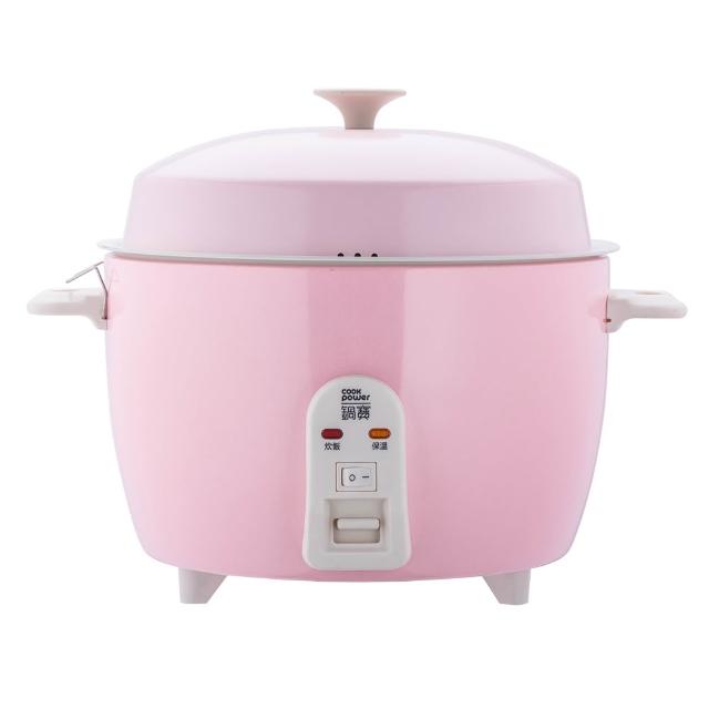 鍋寶 ER-1070 電鍋採用臺灣製造，粉紅色系設計，適合10人家庭使用。陶瓷內鍋健康不沾，附蒸架、飯匙、量米杯等配件。尺寸約36×30×29cm，重量2.8kg，110V/60Hz，消耗功率600~700W，BSMI認證R37024，提供2年保固。完美煮飯蒸煮，SEO最佳化家用電鍋首選。