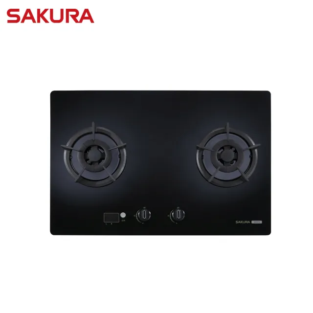 【SAKURA 櫻花】二口大面板智控易清玻璃檯面爐 G-2627GB LPG/NG1 含基本安裝