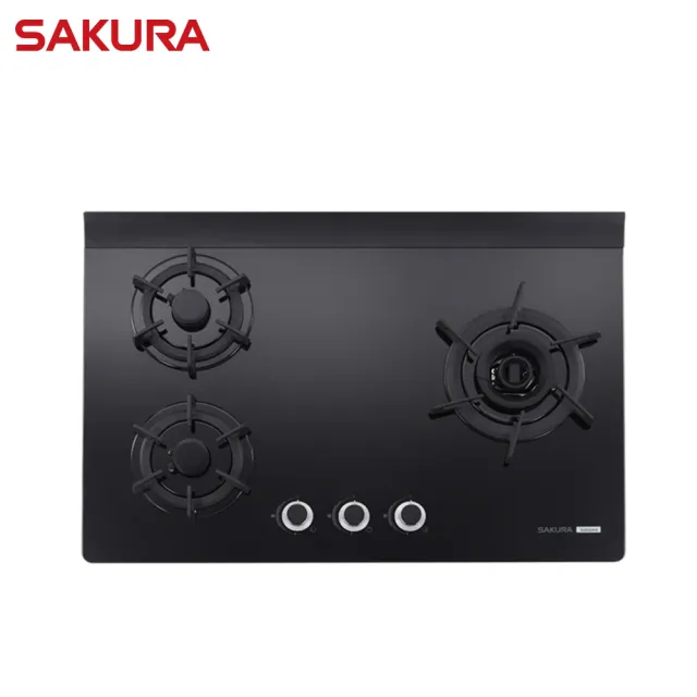 【SAKURA 櫻花】三口雙炫火玻璃檯面爐 G-2932AGB LPG/NG1 含基本安裝