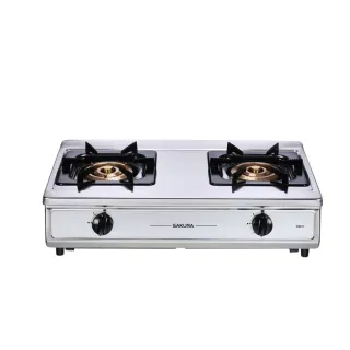 【SAKURA 櫻花】二口三環銅爐頭整機不鏽鋼安全爐台爐 G-5611S LPG/NG1 含基本安裝