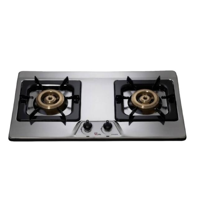 【喜特麗】雙口銅爐頭檯面爐JT-GC201S