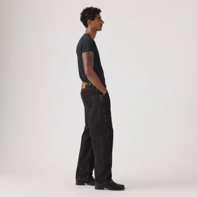【LEVIS】baggy barrel 中腰牛仔褲 彎刀褲 男生牛仔褲 人氣新品 0057O-0003