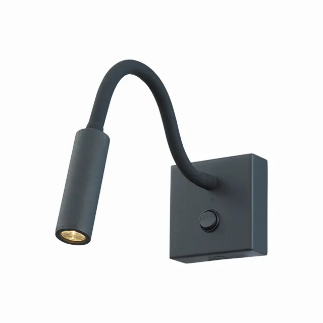 【DanceLight 舞光】1.2W 路克壁燈 LED壁燈 3000K ｜D-26023-BK