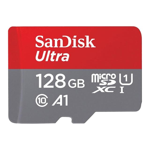 【SanDisk 晟碟】128GB 140MB/s Ultra microSDXC 小卡 Class10 U1 A1 記憶卡