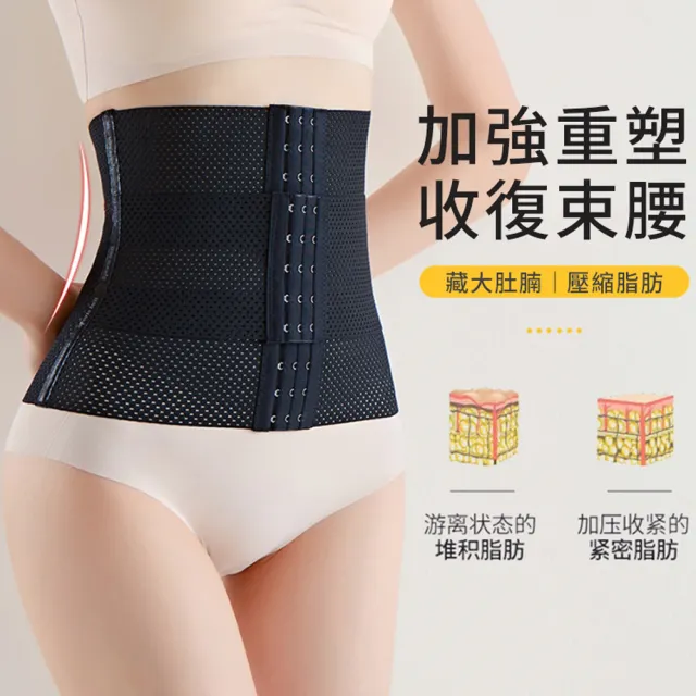 【OMRUI】產後恢復收腹帶 美體塑身束腰帶 可調節盆骨束帶 護腰帶 產後照護加壓彈力帶