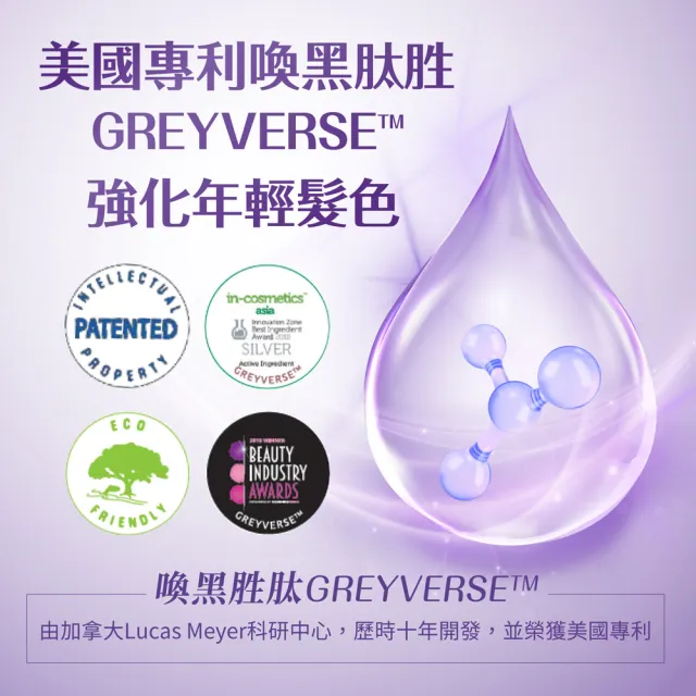 【美吾髮】BlackVerse賦活喚黑 洗髮養髮30日組(洗髮精530ml+養髮液50mlx2_涼感)(灰白髮/喚黑養護/何首烏)