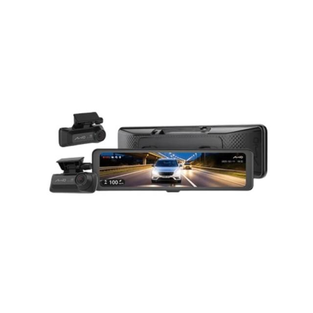 【MIO】MiVue R890WD 分離式鏡頭 後視鏡型行車記錄器 前後4K+4K 極致畫質 新2代星光級 安裝費另計(車麗屋)