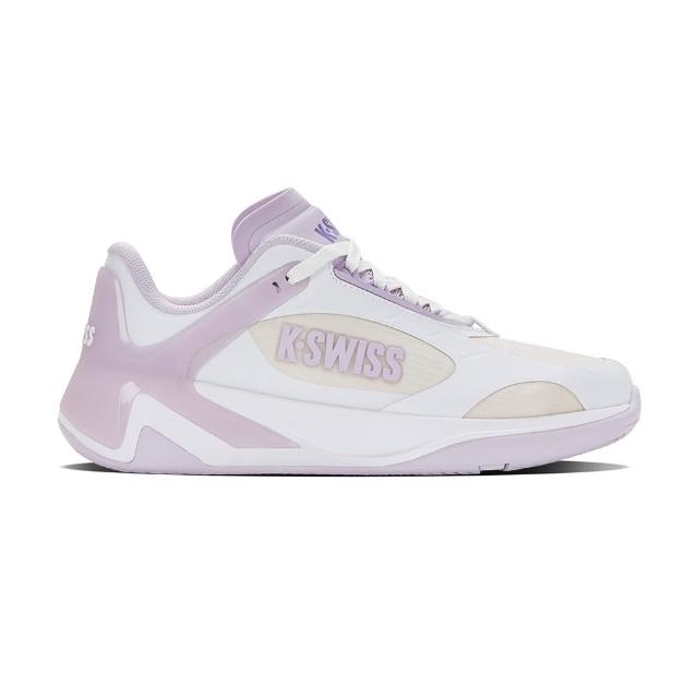 【K-SWISS】匹克球鞋 K-FRAME PB PF 匹克球專用 女鞋 白粉紫色 99491-143-M