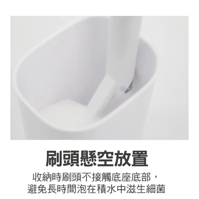 【百鈴】髒會滅極簡美型全方位清潔馬桶刷組(馬桶刷/清潔刷/廁所清潔/馬桶清潔刷/直立式馬桶刷)