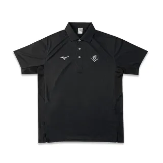 【富邦悍將】2026美津濃球員版POLO衫(黑_S-3XL)