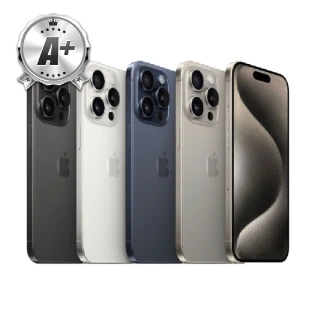 【Apple】A+級福利品 iPhone 15 Pro Max 256G 6.7吋(原廠盒裝/附原廠充電線)
