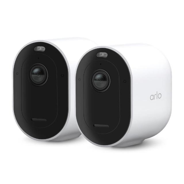 Arlo VMC4260P Pro 5 雙鏡組是美國頂級品牌無線雲端戶外防水 WiFi 網路攝影機，提供 2K 高解析度影像、AI 智慧偵測功能、彩色夜視與全無死角安全監視。採用 AWS 雲端隱私標準，搭配 SmartHub 支援 Apple 生態圈，雙頻 WiFi 確保穩定連線，讓家居安全升級無憂。適合戶外監控與智慧家居應用，提升您的居家防護。