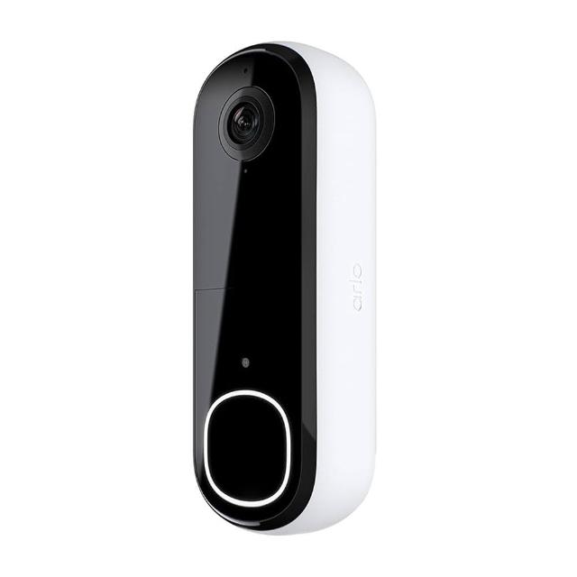 【Arlo】Essential 超廣角180度 雲端無線 WiFi 視訊門鈴 AVD4001(AI智慧辨識/防水防塵/手機觀看)
