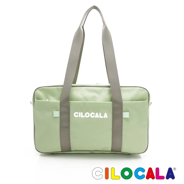 【CILOCALA】亮彩尼龍防潑水肩背日式書包(多色/旅行包/媽媽包/健身包)