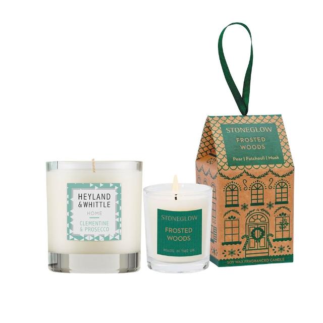 【H&W 英倫薇朵】HOME香氛燭大+小限定組(多款任選)