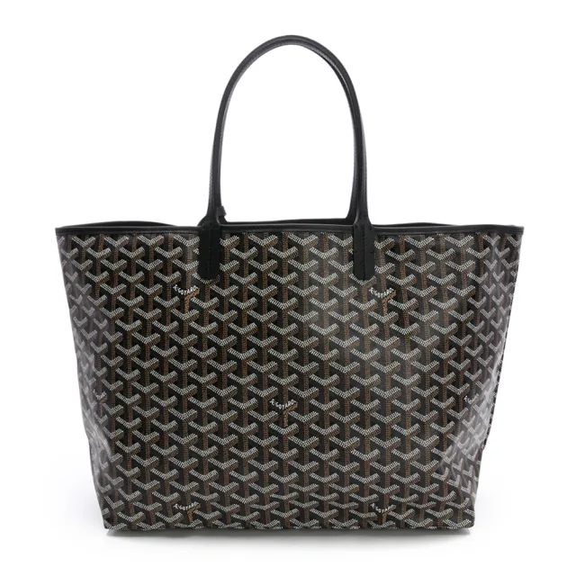 【GOYARD 高雅德】Saint Louis PM 手提/肩背托特包(黑)『entrupy安心購』
