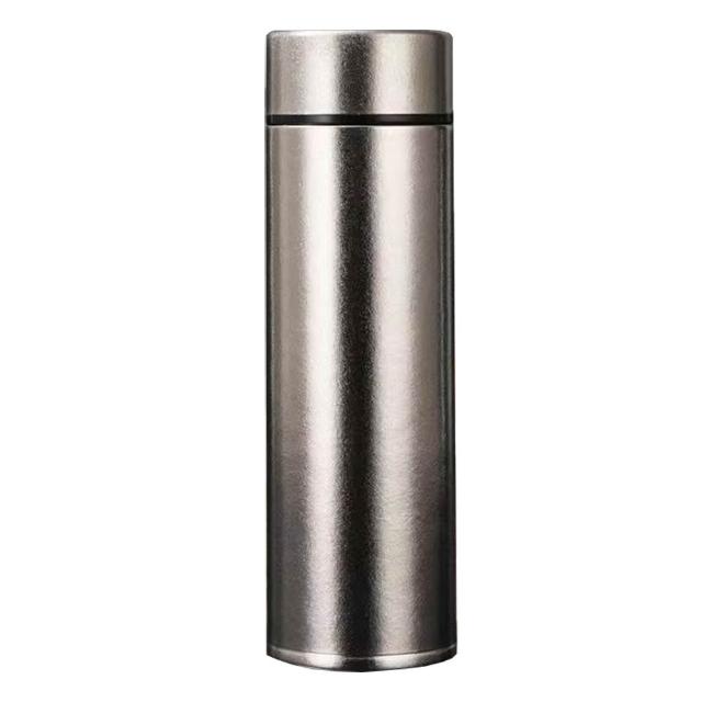 【GER 泰】純鈦保溫杯 銀色 500ml  保冷 隨行 輕量 內膽