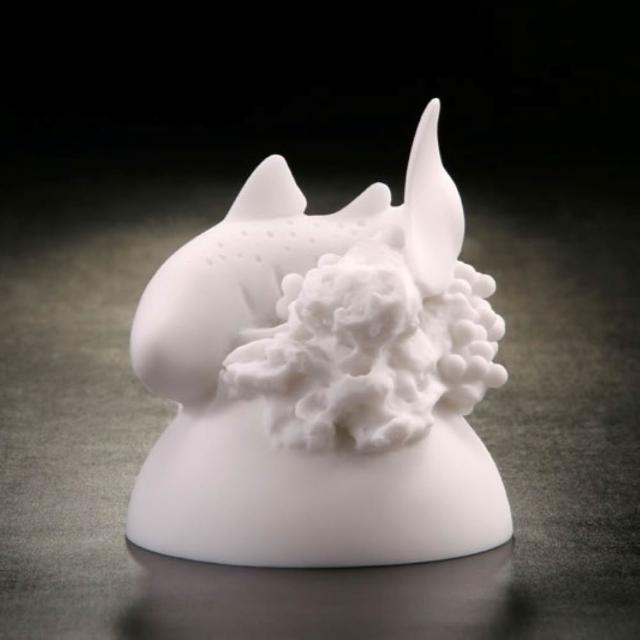 【Gallery Chuan 筌美術】堅毅珍鮭(石雕  送禮 藝品 藝術禮品 櫻花鉤吻鮭)