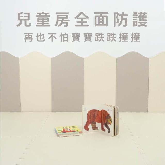 【PatoPato】EVA防撞城堡壁貼1包6片／28ｘ56ｘ2cm／5款任選(附贈背膠／最溫柔的防護)