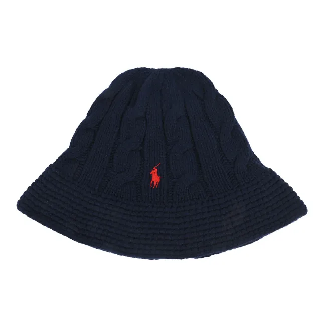 【RALPH LAUREN】POLO刺繡泰迪熊羊毛混紡羅紋針織圍巾/毛帽(任選)