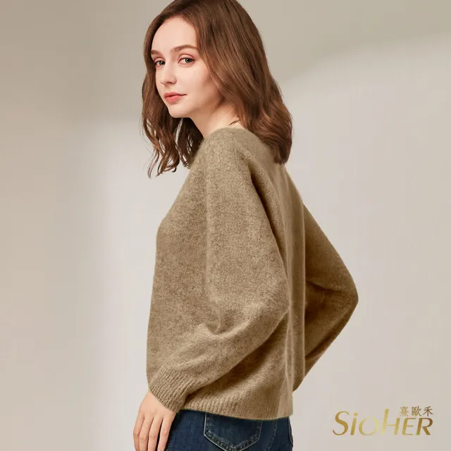 【SiOHER 熹歐禾】現貨 首款喀什米爾羊毛上衣兩件組(女裝/女上衣/羊毛衫/氣質/百搭/通勤)