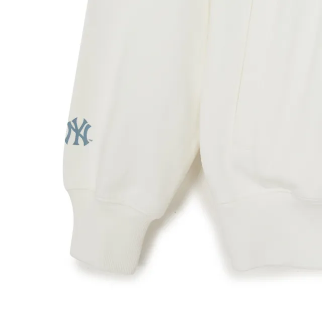 【MLB】背後大Logo連帽上衣 帽T 紐約洋基隊 (3AHDB0461-50IVS)