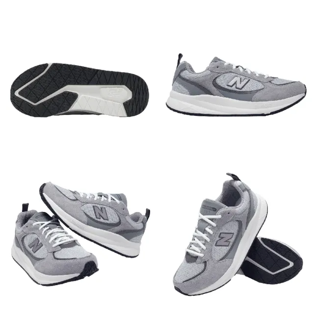 【NEW BALANCE】休閒鞋 DynaSoft UA950 V1 2E 寬楦 男鞋 女鞋 灰 白 U950576-2E