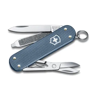 【VICTORINOX 瑞士維氏】2026限量鋁合金冰川藍 瑞士刀/58mm(0.6221.L26)