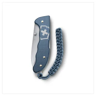 【VICTORINOX 瑞士維氏】2026限量鋁合金冰川藍 折疊式獵刀/136mm(0.9415.L26)