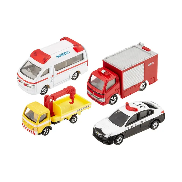 【TOMICA】小汽車組 緊急車輛組(小汽車組)