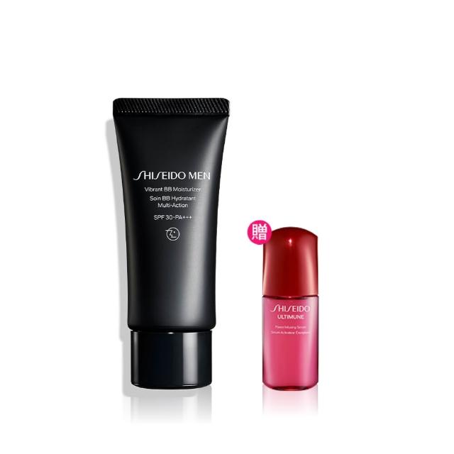 資生堂專為男性肌膚設計的極致保濕修護BB霜，提供輕盈遮瑕與全天候水潤感，有效修護肌膚並延緩老化，適合日常使用。