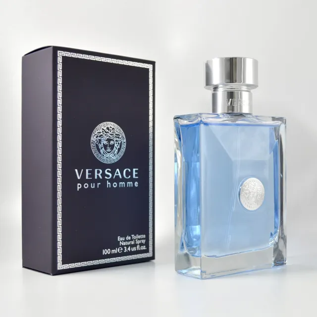 VERSACE 凡賽斯】經典男性淡香水100ml(Pour Homme 專櫃公司貨) - momo