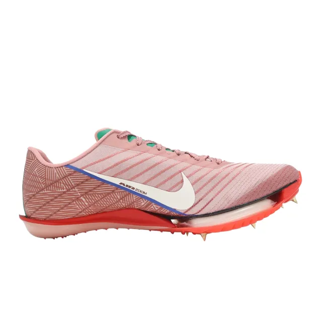【NIKE 耐吉】田徑釘鞋 Air Zoom Maxfly 2 ALL 男女鞋 粉紅 可拆式鞋釘 短跑 雙氣墊(HQ2058-600)
