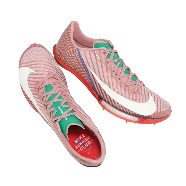 【NIKE 耐吉】田徑釘鞋 Air Zoom Maxfly 2 ALL 男女鞋 粉紅 可拆式鞋釘 短跑 雙氣墊(HQ2058-600)