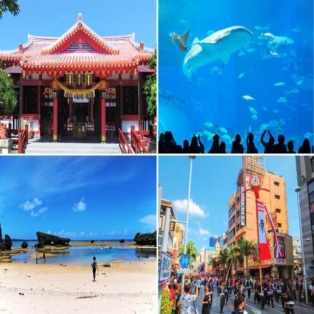 05-10月出發沖繩五日自由行★樂桃+飯店二選一(午去午回/兩人一室-單人券)