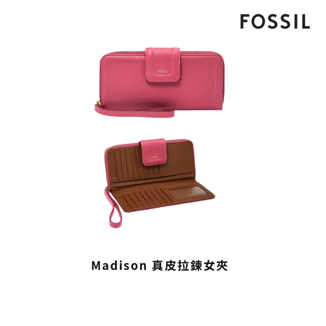 【FOSSIL】精選經典真皮拉鍊/翻蓋長夾 (多款任選 單一價)