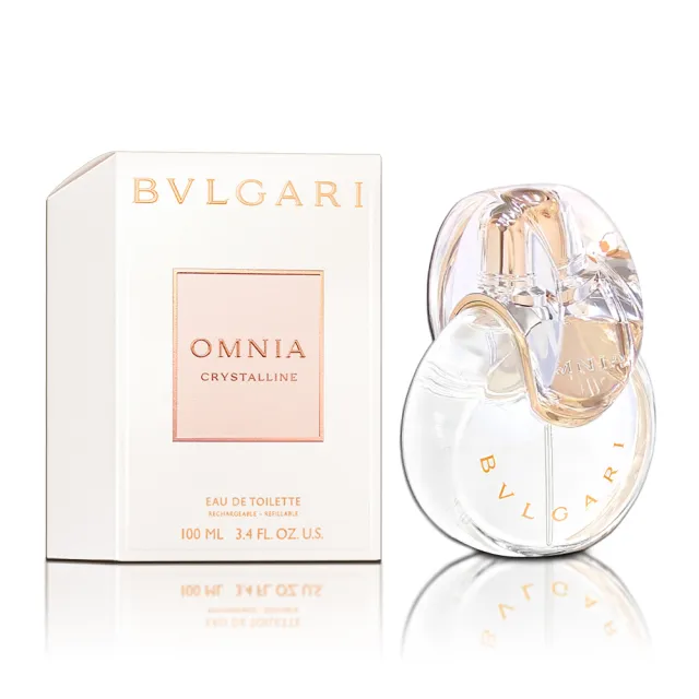 【BVLGARI 寶格麗】晶澈女性淡香水 100ml (專櫃公司貨)