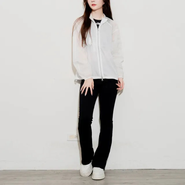 【The North Face】北臉 韓國 白標 女版 亮面方標 涼感 透氣 外套 女生外套 薄外套